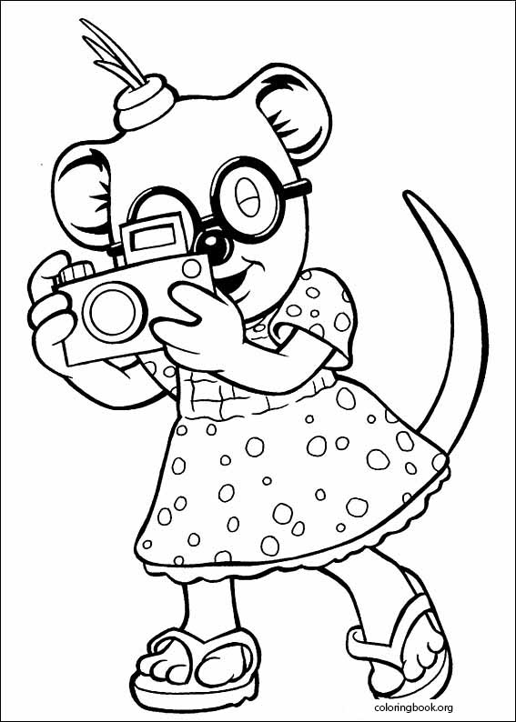 Koala Brothers coloring page (032)