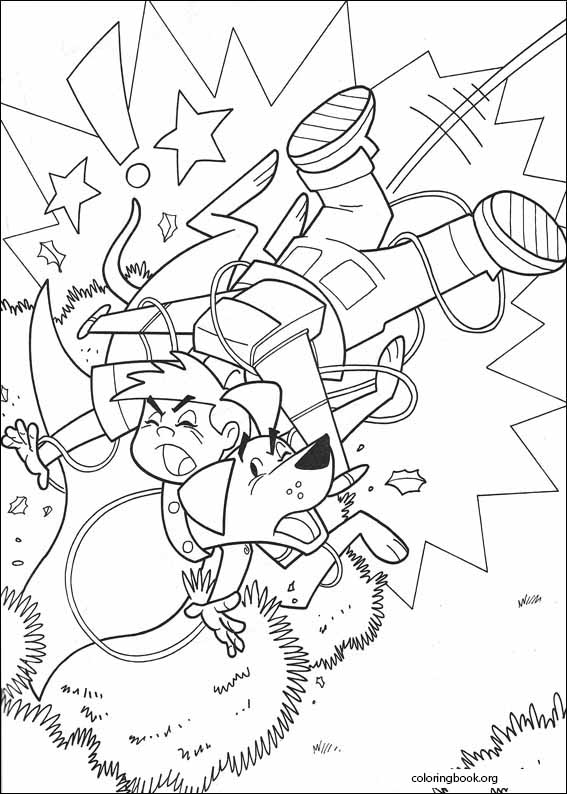 Krypto coloring page (011)