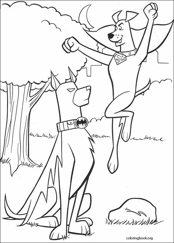 Krypto coloring page (024)