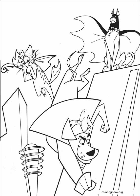 Krypto coloring page (026)