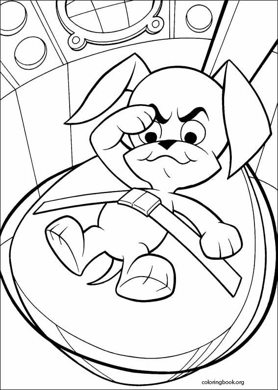 Krypto coloring page (041)