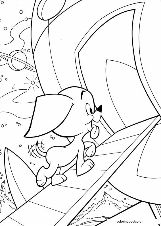 Krypto coloring page (042)