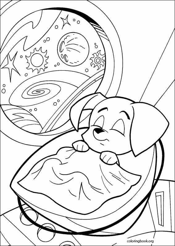Krypto coloring page (044)