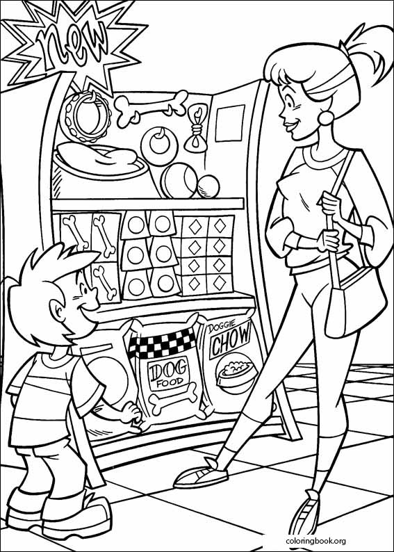 Krypto coloring page (047)