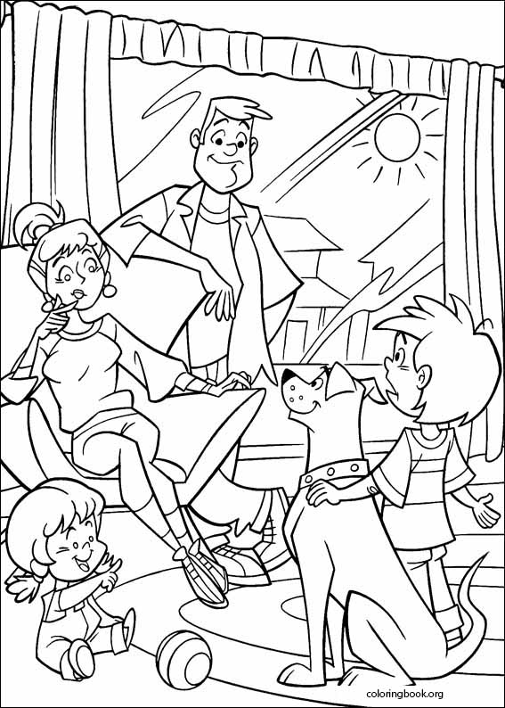 Krypto coloring page (049)
