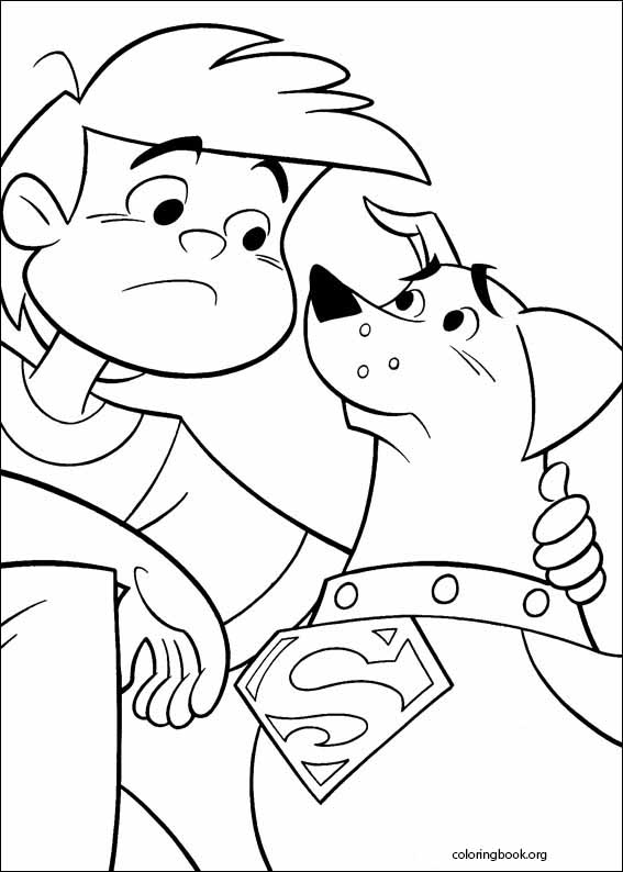 Krypto coloring page (051)