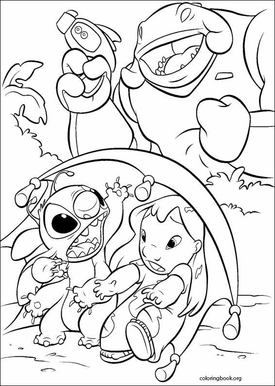 Lilo And Stitch Coloring Pages  Stitch coloring pages, Coloring pages, Coloring  book art