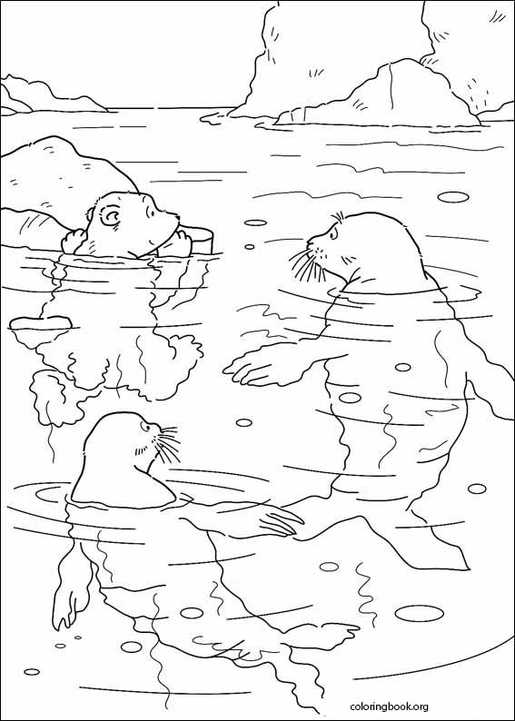 Little Polar Bear coloring page (005)