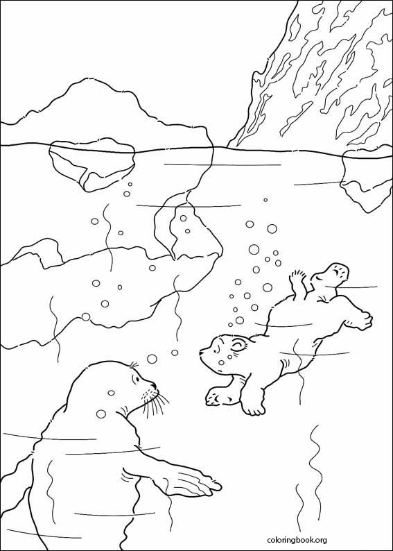 Little Polar Bear coloring page (009)