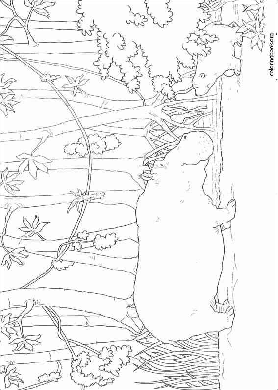 Little Polar Bear coloring page (016)