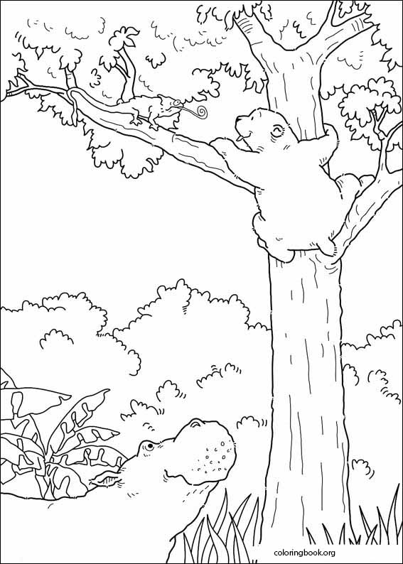 Little Polar Bear coloring page (019)