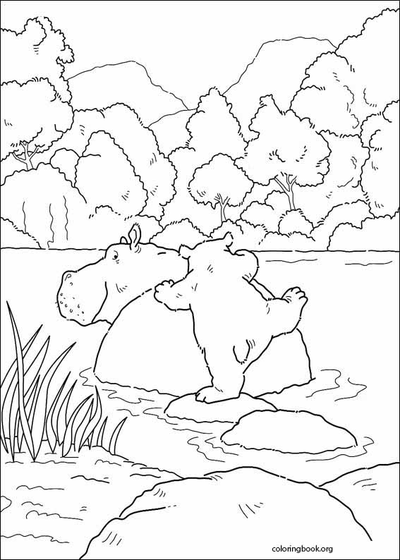 Little Polar Bear coloring page (024)