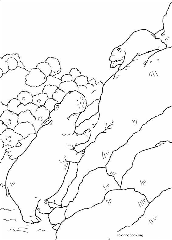 Little Polar Bear coloring page (025)