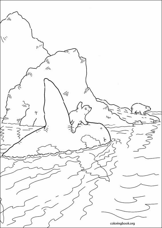 Little Polar Bear coloring page (028)