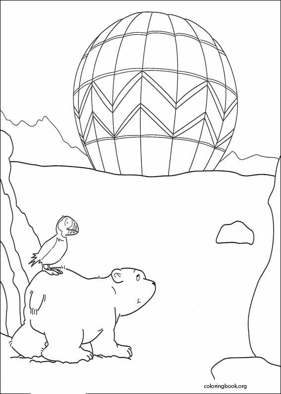 Little Polar Bear coloring page (034)