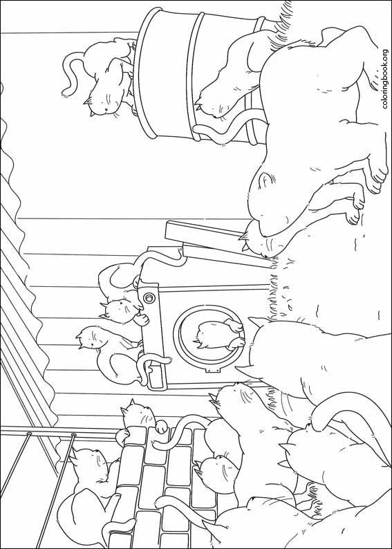 Little Polar Bear coloring page (036)