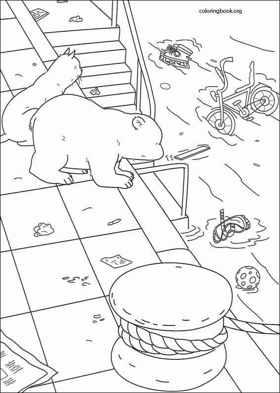 Little Polar Bear coloring page (037)
