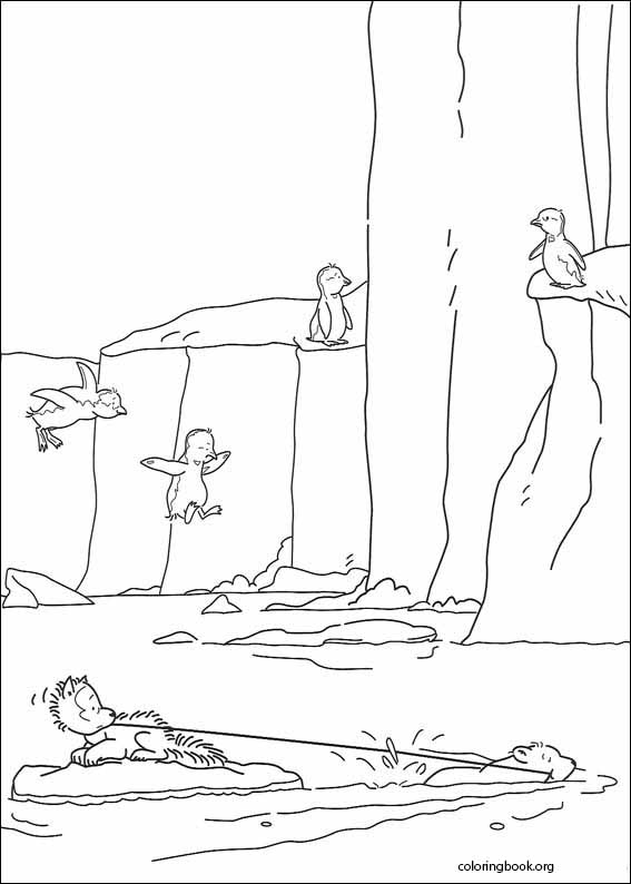 Little Polar Bear coloring page (042)