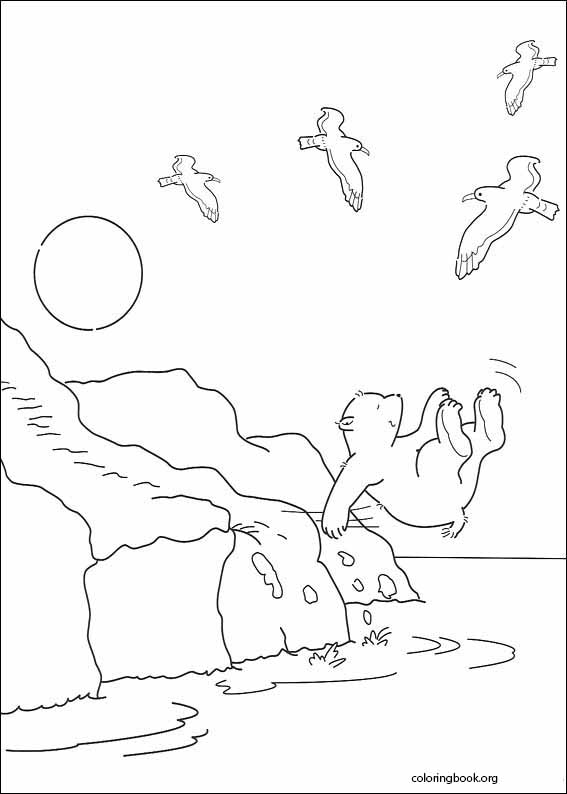 Little Polar Bear coloring page (045)