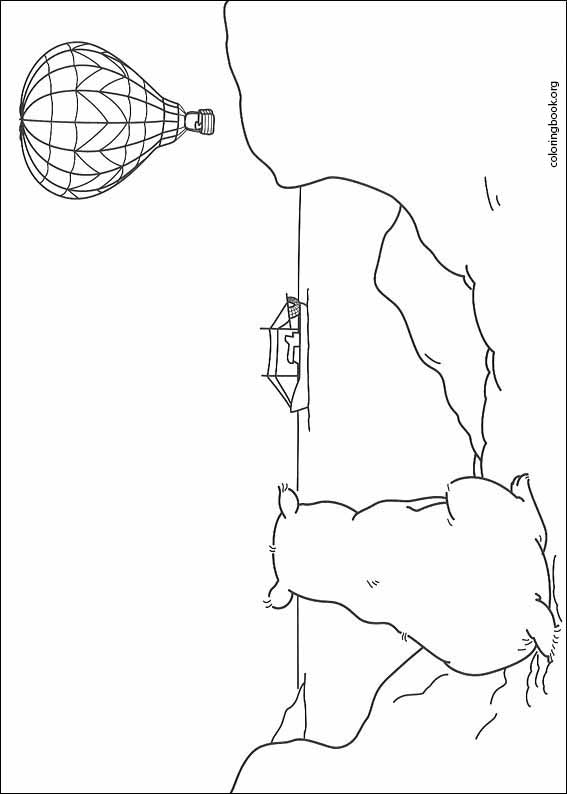Little Polar Bear coloring page (046)