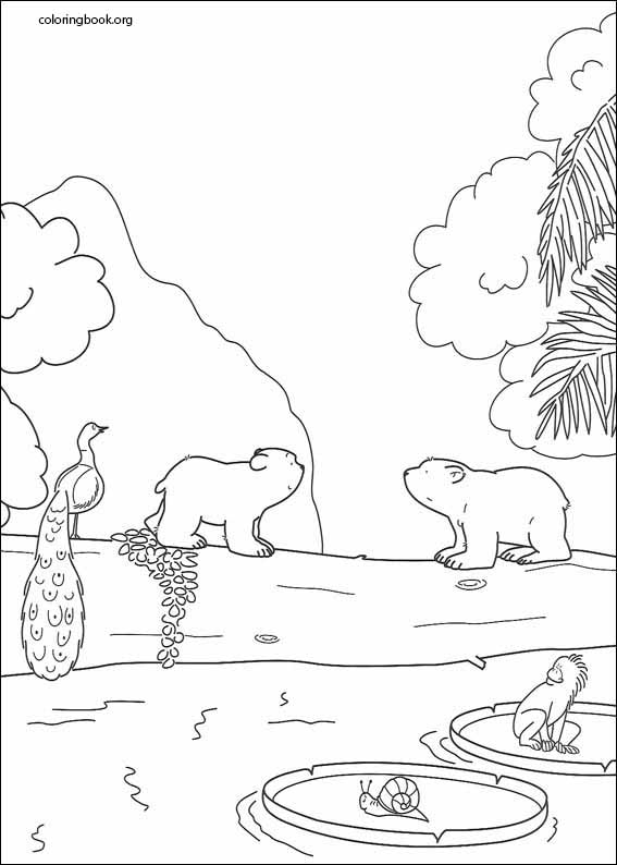 Little Polar Bear coloring page (052)