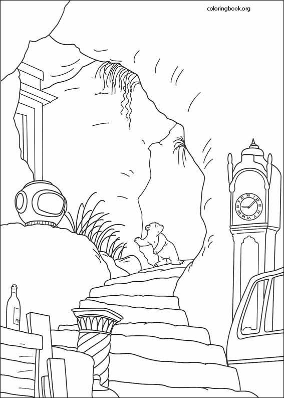 Little Polar Bear coloring page (054)