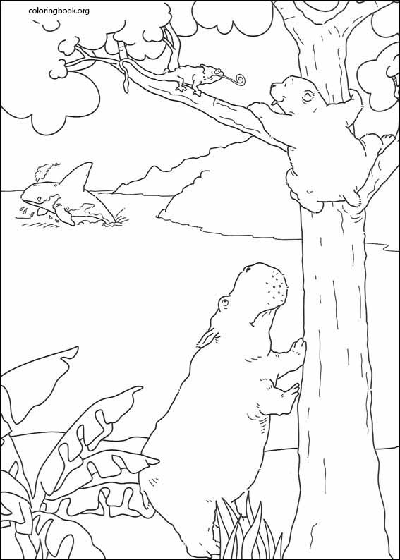 Little Polar Bear coloring page (060)