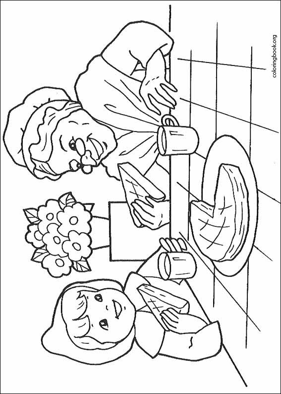 Little Red Riding Hood coloring page (001)