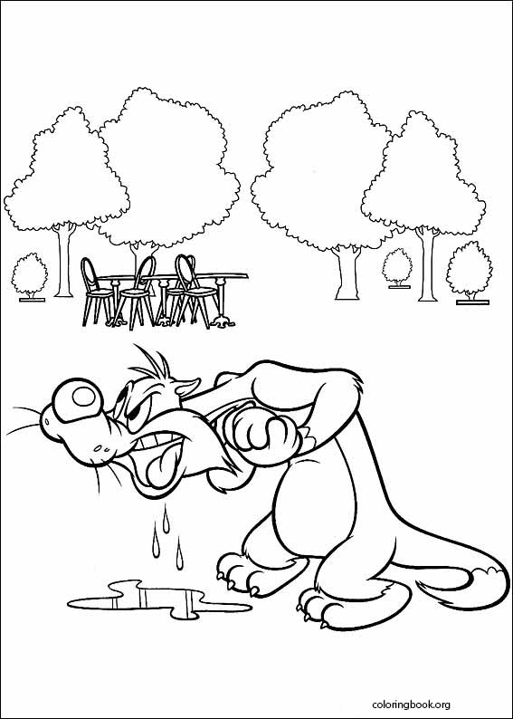 Looney Tunes coloring page (008)