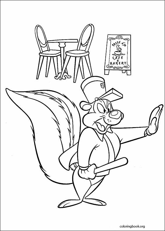 Looney Tunes coloring page (017)