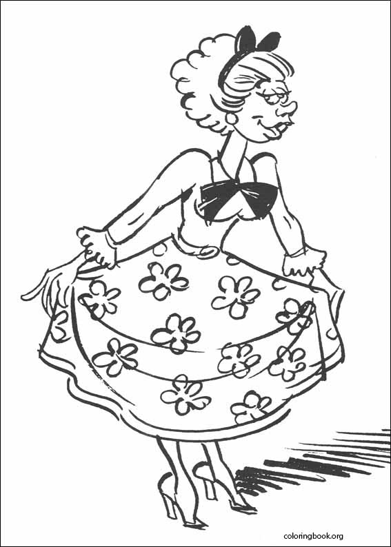 Lucky Luke coloring page (006)