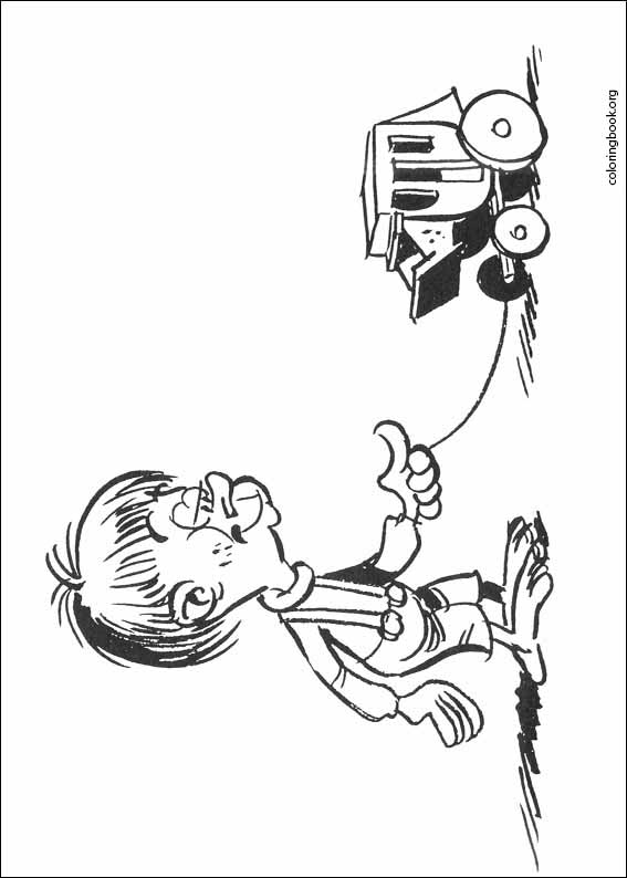 Lucky Luke coloring page (009)