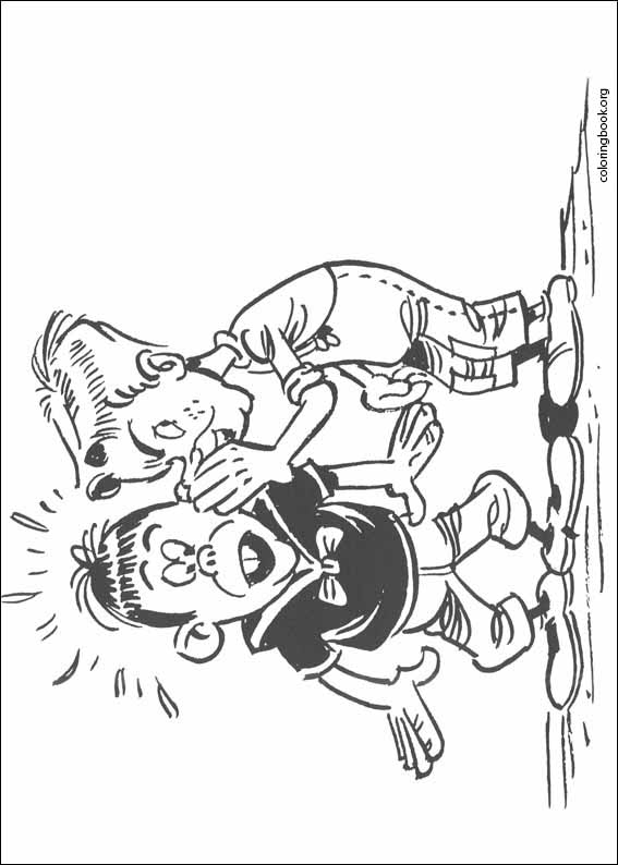 Lucky Luke coloring page (030)