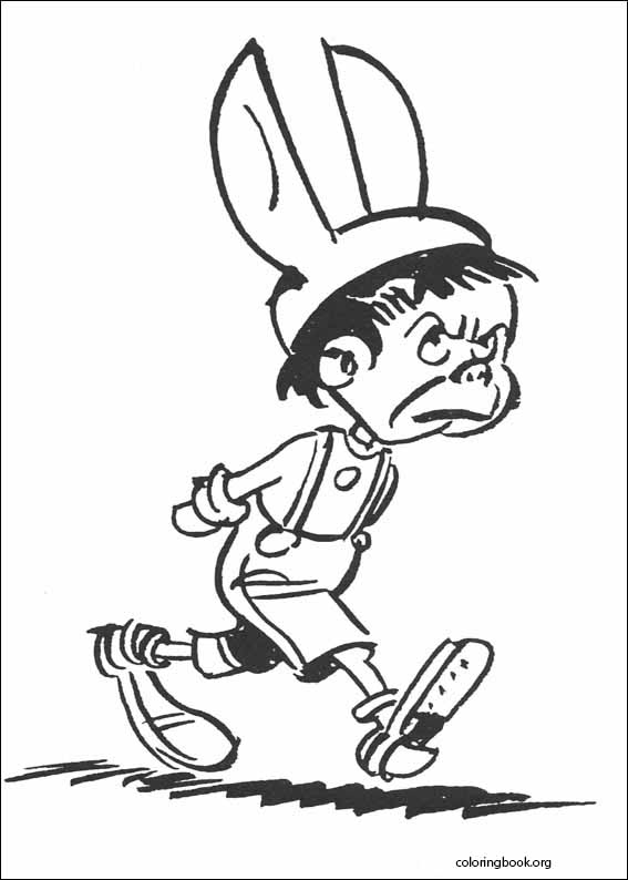 Lucky Luke coloring page (035)
