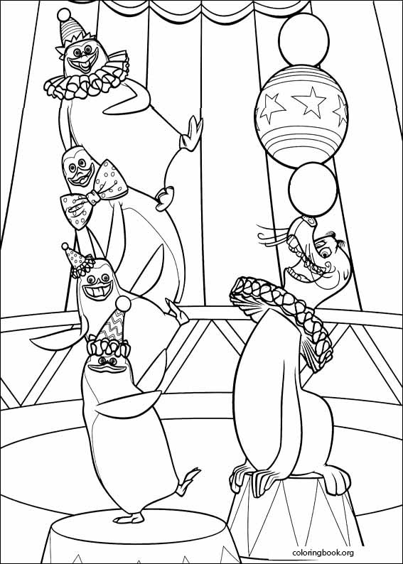 Madagascar 3 coloring page (019)