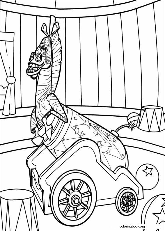 Madagascar 3 coloring page (021)