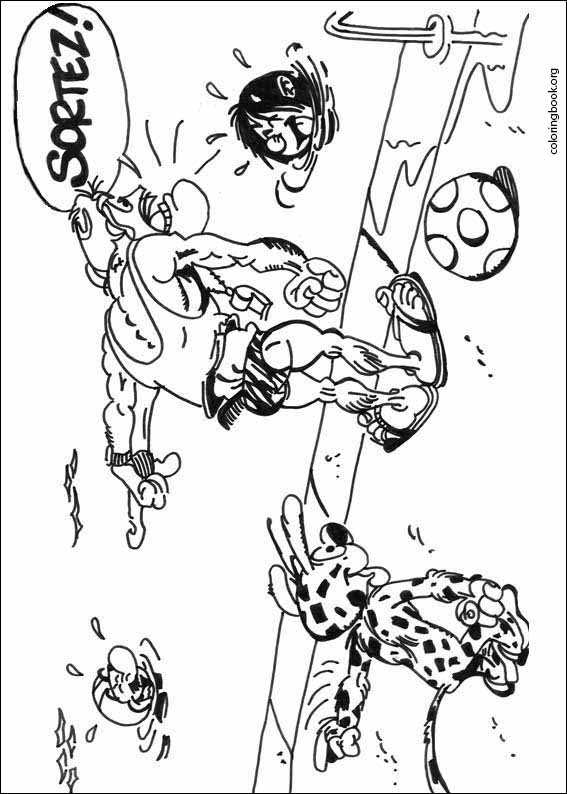 Marsupilami coloring page (004)