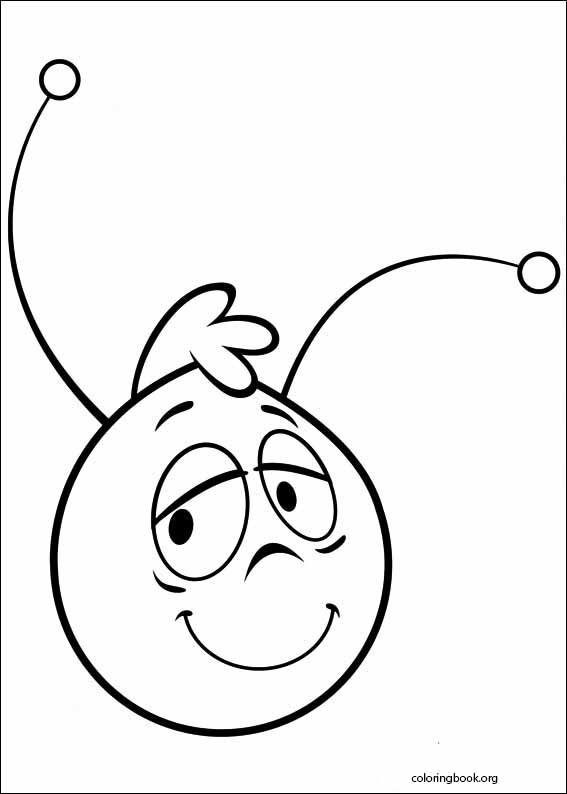 Maya The Bee coloring page (002)