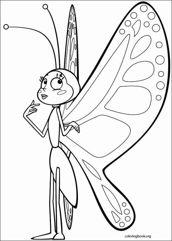 Maya The Bee coloring page (016)