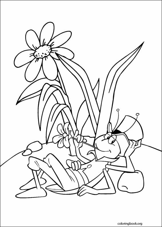 Maya The Bee coloring page (031)