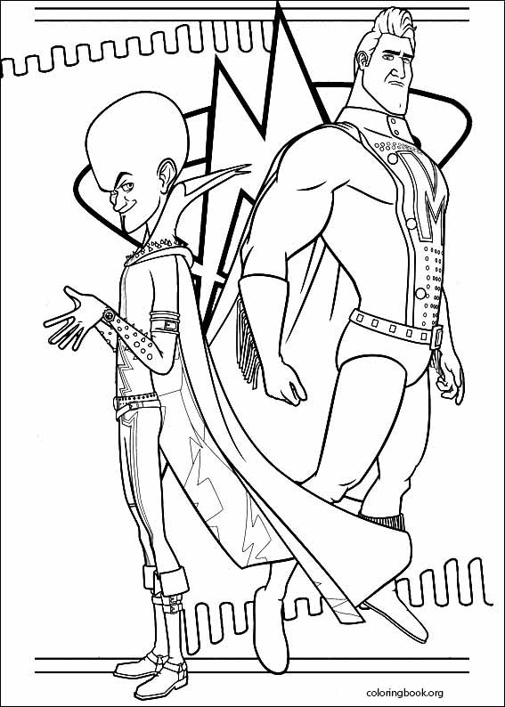 Megamind coloring page (005)