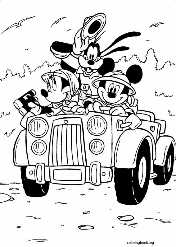 Mickey Mouse coloring page (039)
