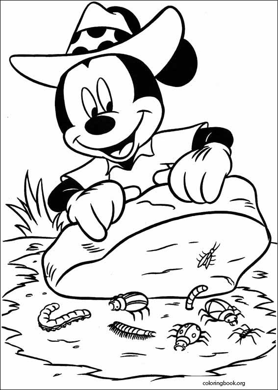 Mickey Mouse coloring page (101)