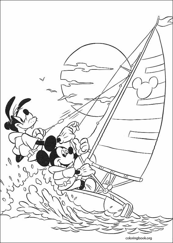 Mickey Mouse coloring page (135)