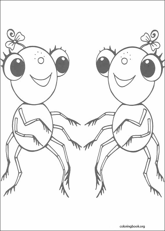 Miss Spider coloring page (002)