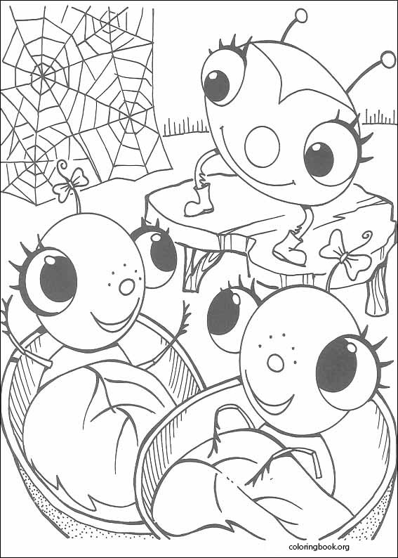 Miss Spider coloring page (004)