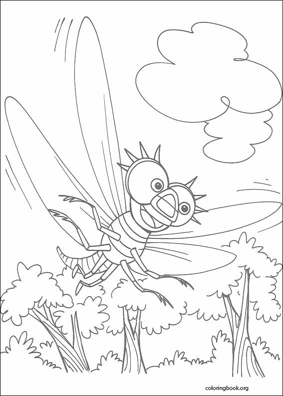 Miss Spider coloring page (008)