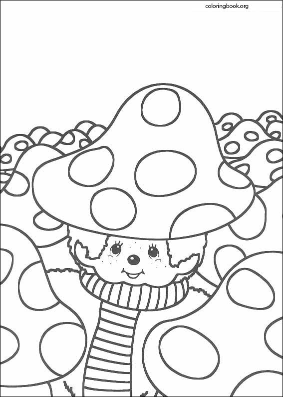 Monchhichi coloring page (001)