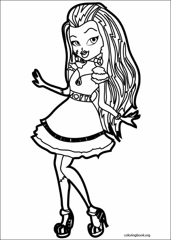 Monster High coloring page (001)