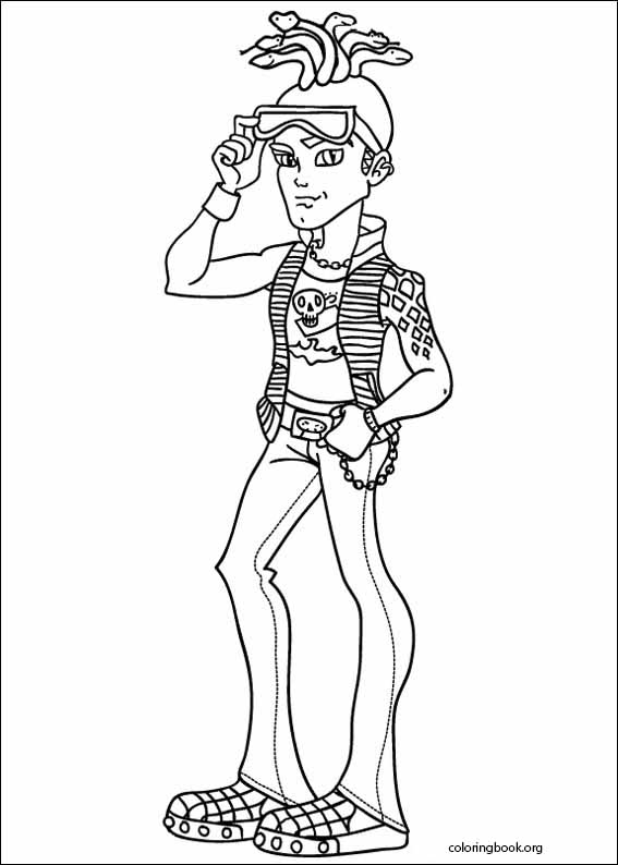 Monster High coloring page (003)
